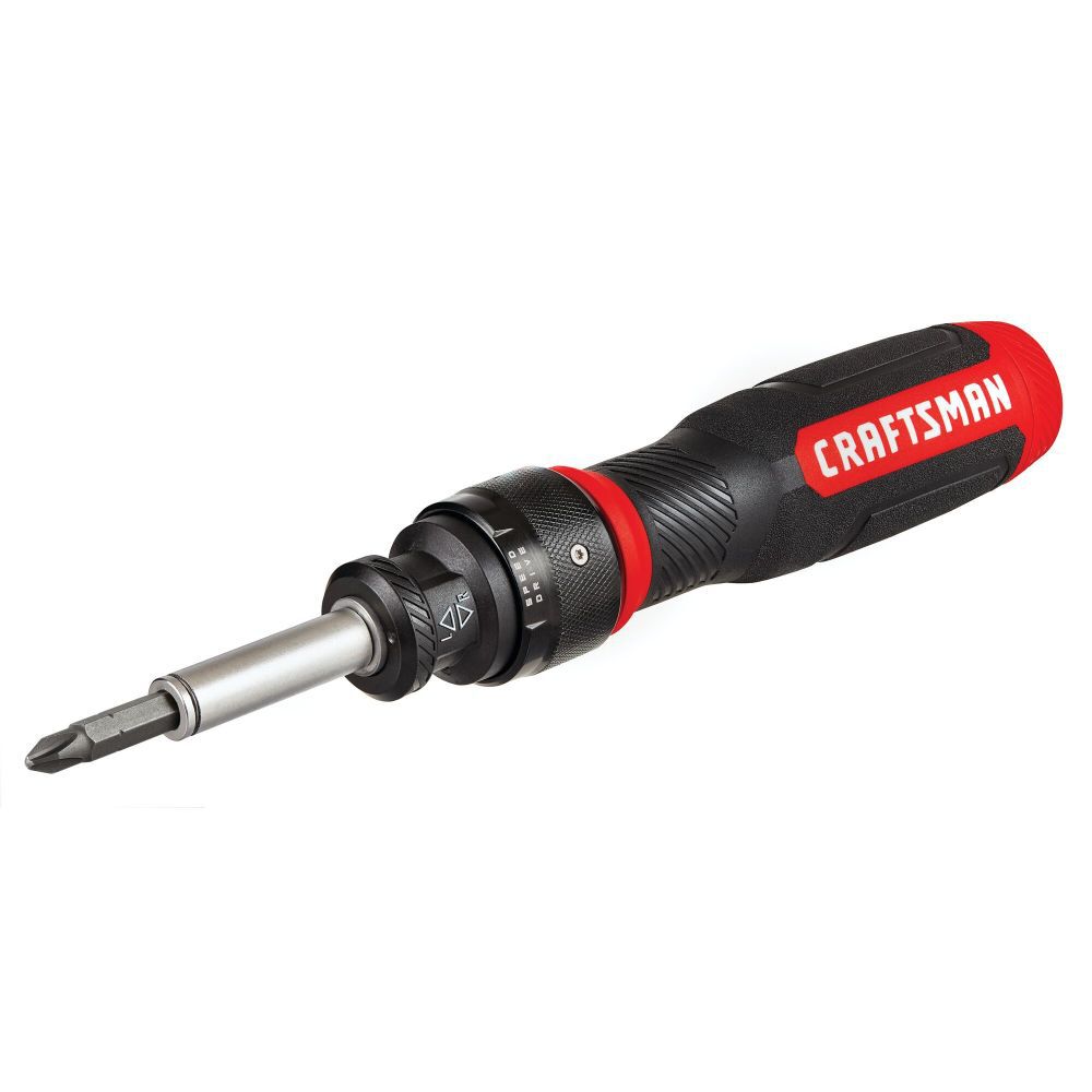 CRAFTSMAN SpeedDrive Ratcheting Multi-Bit Screwdriver Set, 15 Piece, large image number 4