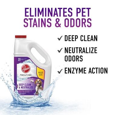 Hoover Residential Vacuum Paws & Claws Carpet Cleaning Solution 128oz, large image number 4