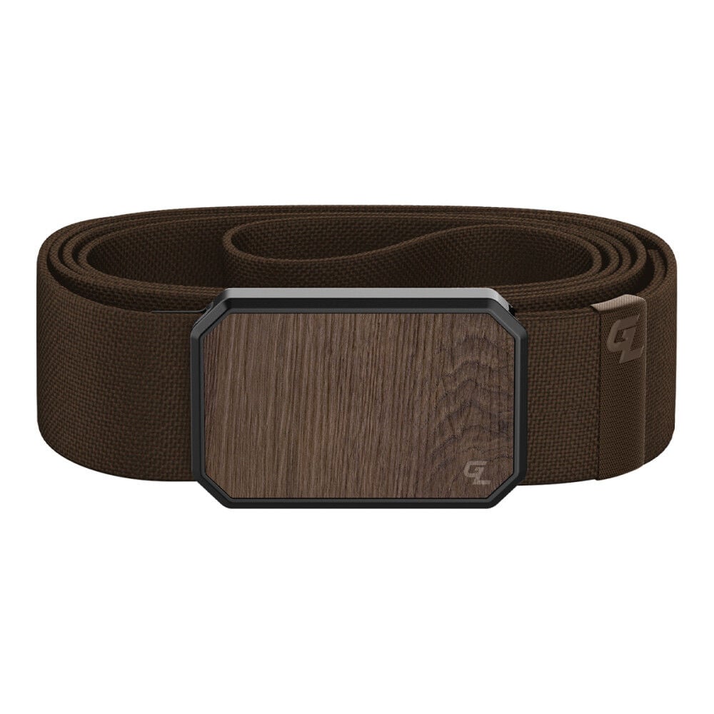 Groove Life Brown Belt with Walnut Magnetic Buckle – B1-012-OS