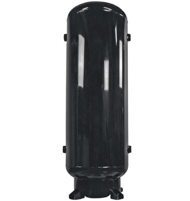 Industrial Air Receiver Tank 120 Gallon Vertical ASME 24in Diameter with Lift Hook