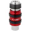 Milton 5 In ONE S-1752 Universal Safety Exhaust Quick-Connect Industrial Coupler 1/4in Body 3/8in FNPT, small image number 1