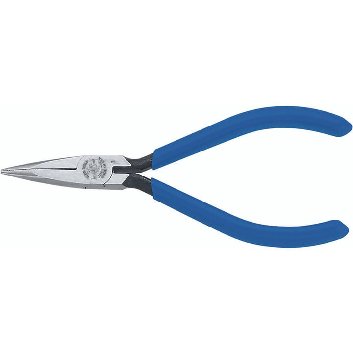 Klein Tools Long Nose Pliers with Spring 4in L