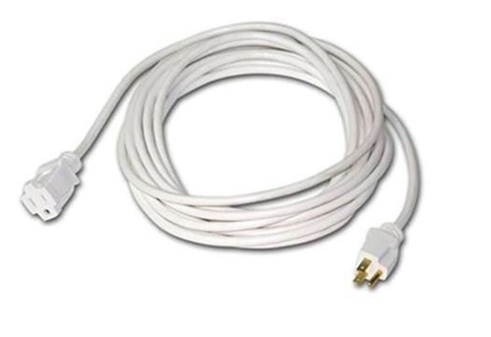 Century Wire Pro Classic 25 ft 12/3 SJTW White Non-Lighted Extension Cord – D14512025