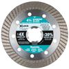Makita XLOCK 4 1/2 Inch Variety Pack Diamond Blades for Masonry (3 Pack), small image number 2