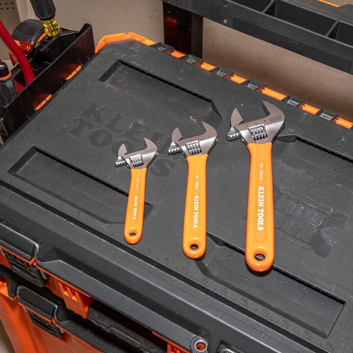 Klein Tools Extra-Capacity Adjustable Wrench Set 3pc, large image number 2