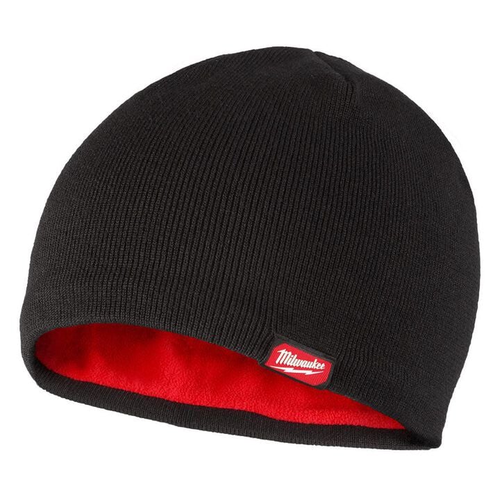 Milwaukee Fleece-Lined Beanie - Black