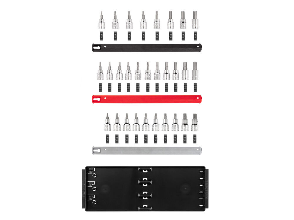 Tekton 3/8 Inch Hex/Torx Bit Socket Set, (1/8-3/8 Inch, 3-10 mm, T10-T60), large image number 2