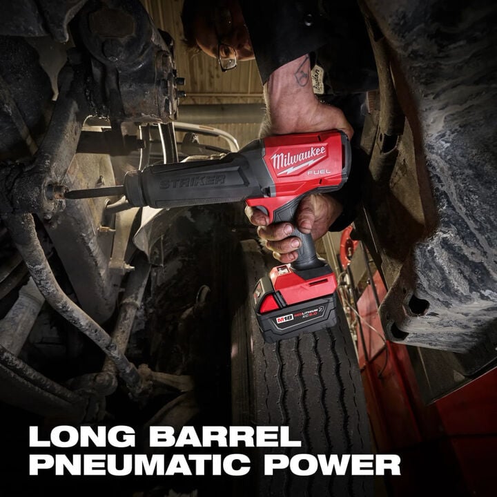 Milwaukee M18 FUEL STRIKER Hammer Chisel Kit with 7-Piece Hammer Chisel Bits, large image number 9