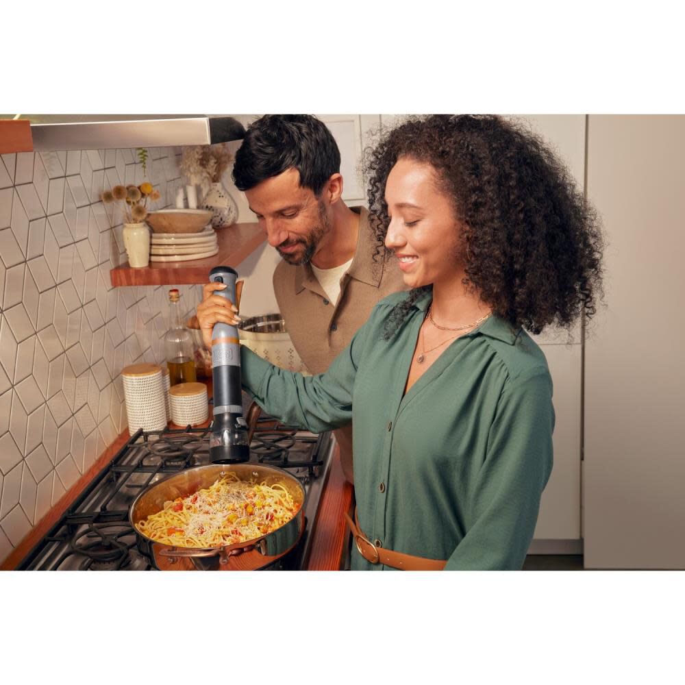 Black and Decker Kitchen Wand 2 in 1 Salt & Pepper Grinder Attachment, large image number 8