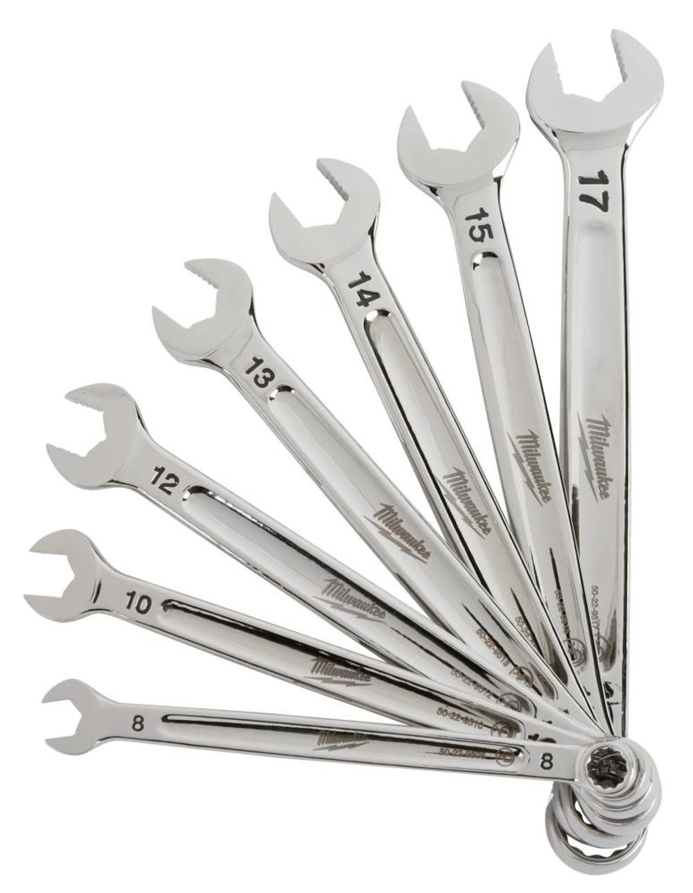 Milwaukee 7-Piece Combination Wrench Set - Metric, large image number 15