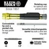 Klein Tools HVAC Pocket Screwdriver 3-in-1, small image number 2