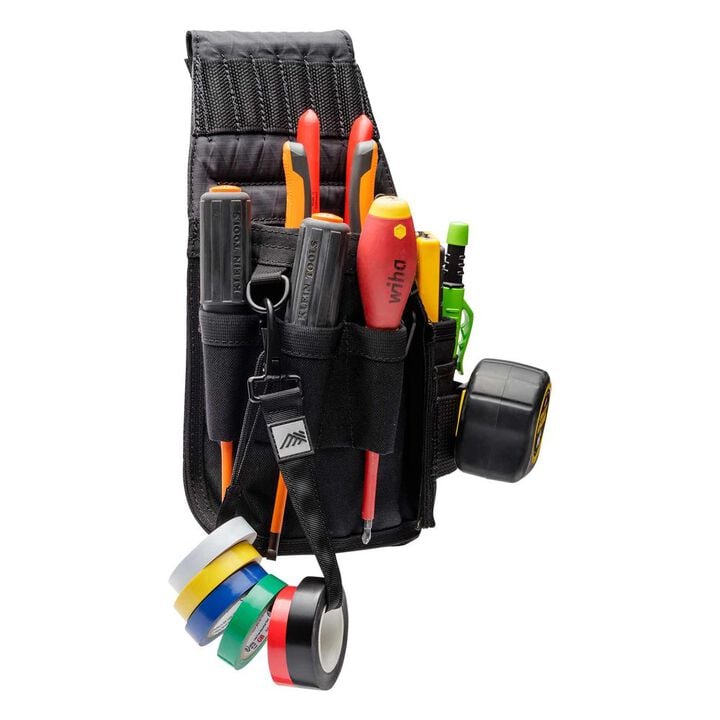 Diamondback Toolbelts Mini Niko X Right Side Pouch for Drivers/Lineman Pliers, Black, large image number 5