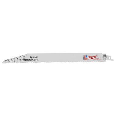 Milwaukee The Wrecker Multi-Material SAWZALL Blade 12 In. 7/11TPI 5 pk, large image number 0