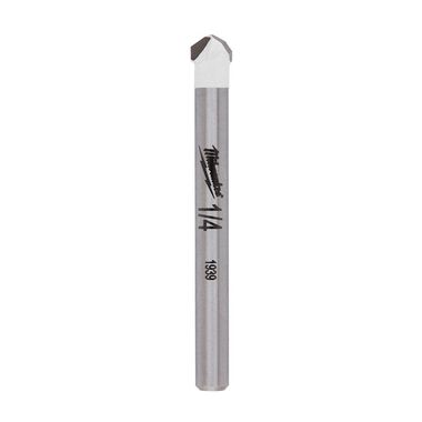 Milwaukee 1/4inch Tile and Natural Stone Bit, large image number 0