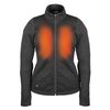 Mobile Warming Sierra Heated Jacket 7.4 Volt Womens Black Medium, small