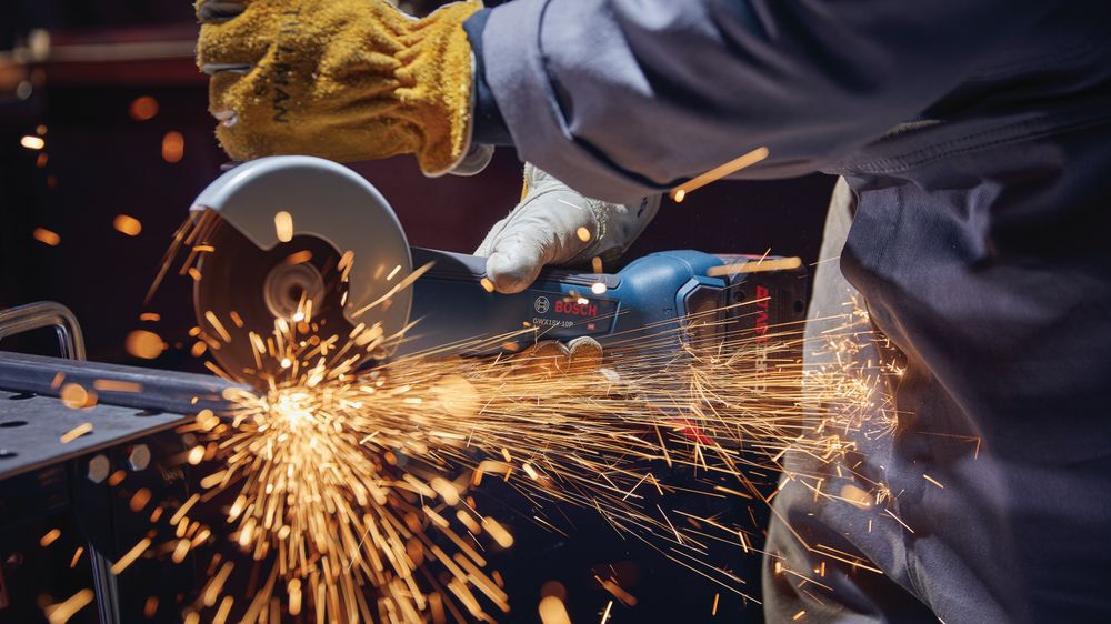 Bosch 18V X-LOCK Brushless 4-1/2 to 5 in Angle Grinder (Bare Tool), large image number 9