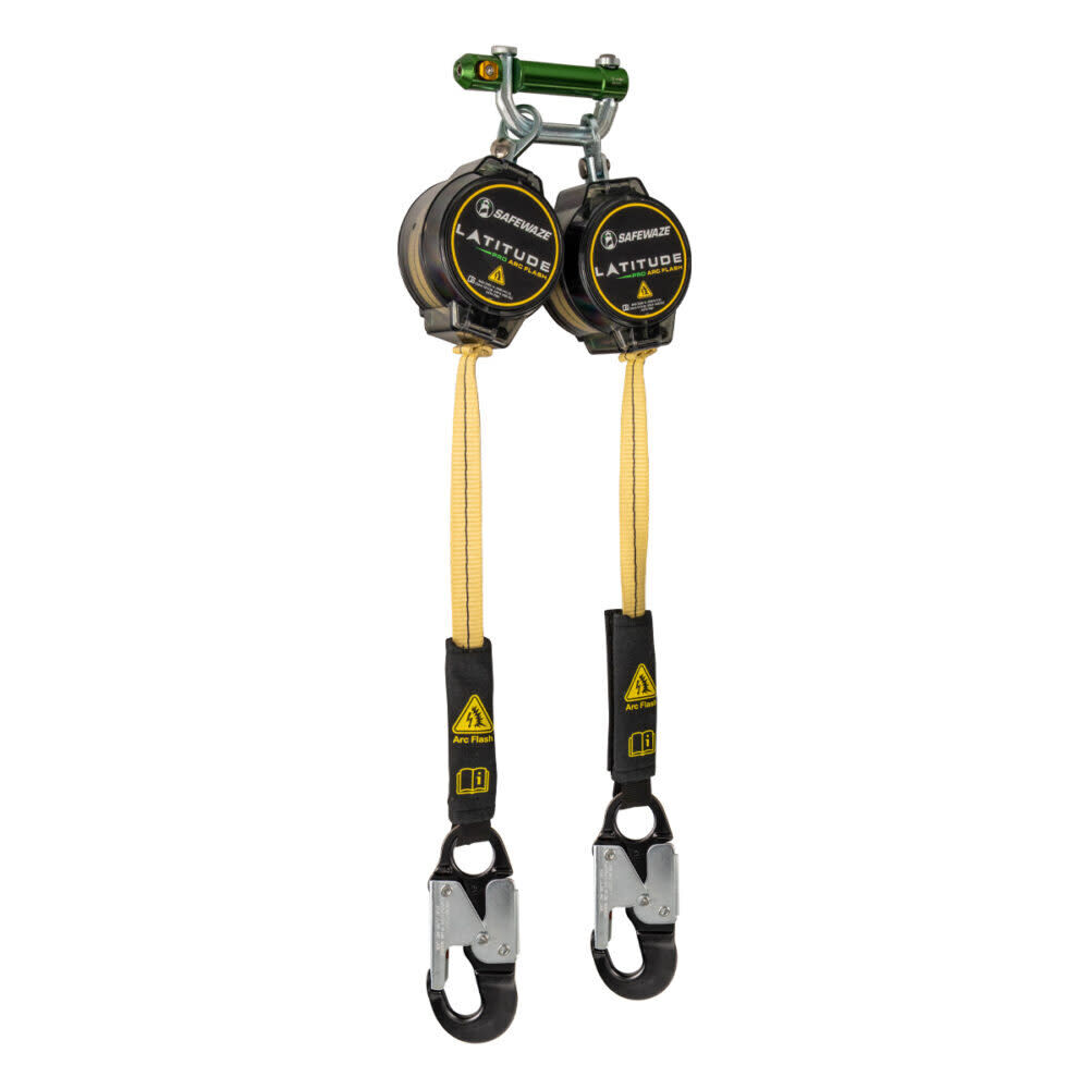 Safewaze Latitude Pro Arc Flash 7 Ft. Dual Web SRL-P: 9013 BWB, Alu Snap Hooks, large image number 1