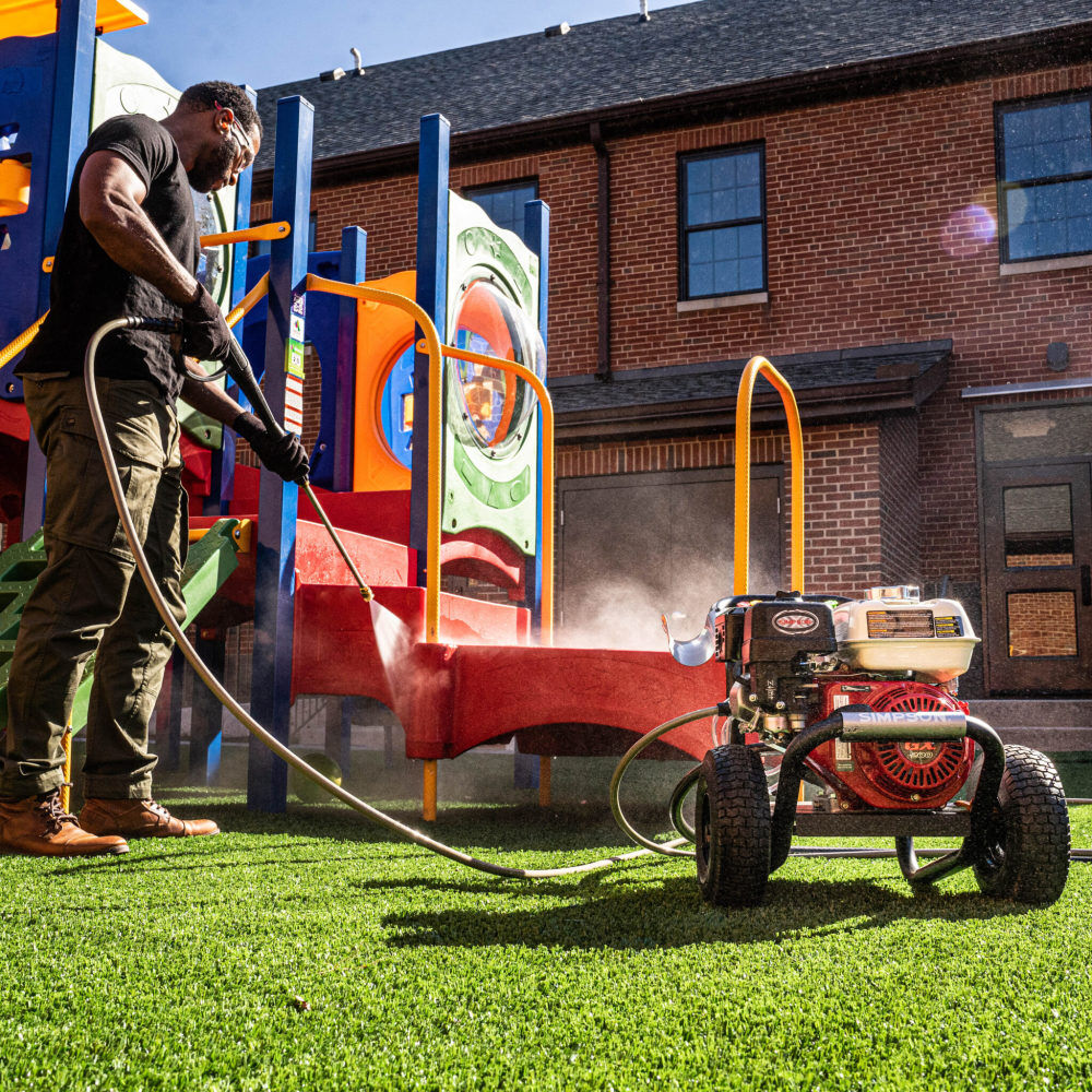 Simpson PowerShot 3500 PSI 2-1/2 GPM Gas Powered Cold Water 49 State Commercial Pressure Washer with 5 Quick Connect Spray Tips, large image number 12