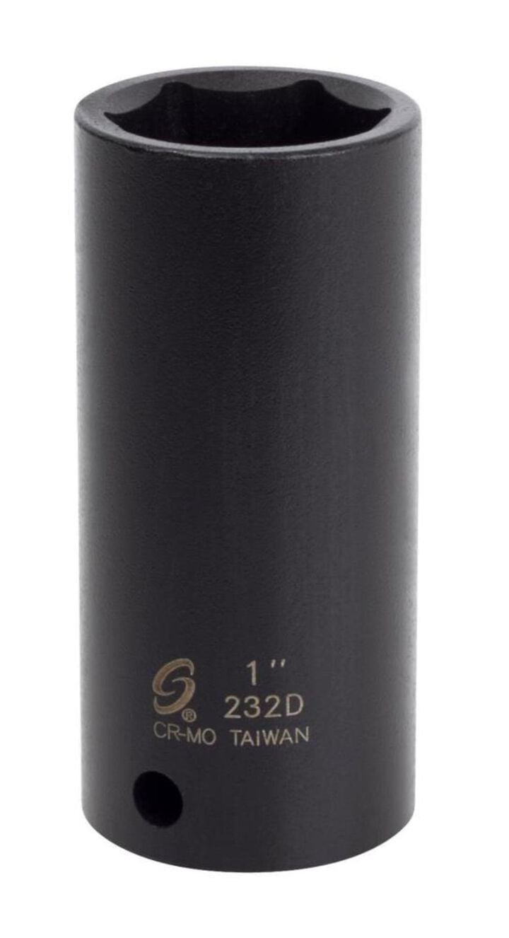 Sunex 1/2 Inch Drive 1 Inch Deep Impact Socket, large image number 0