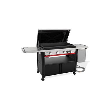 Weber Slate 36 Inch 48000 BTU Rust-Resistant Carbon Steel Natural Gas Griddle, large image number 4