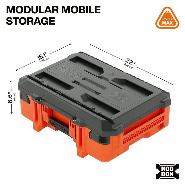 Klein Tools MODbox Rolling, Medium, Small, and Component Boxes Bundle, large image number 12