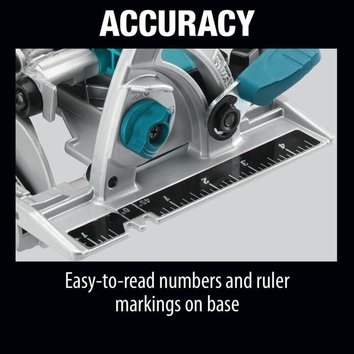 Makita 7-1/4 In. Magnesium Circular Saw with L.E.D. Lights; Electric Brake., large image number 12