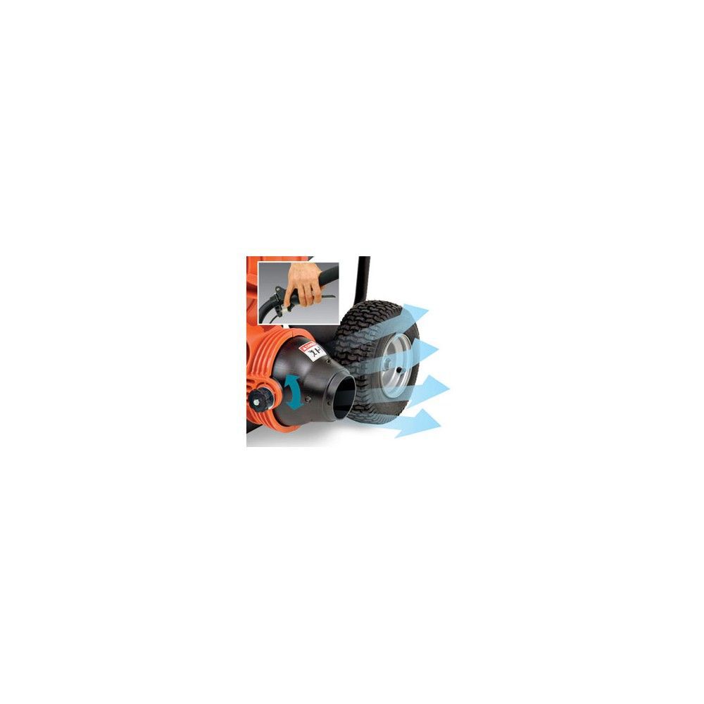 Billy Goat 5in Leaf Blower Self-Propelled Walk Behind Wheeled 408cc Vanguard Engine, large image number 2