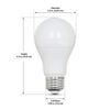 Feit Electric 8.8W 800 Lumens E26 A19 Smart WiFi LED Light Bulb White 3 Pieces, small image number 3