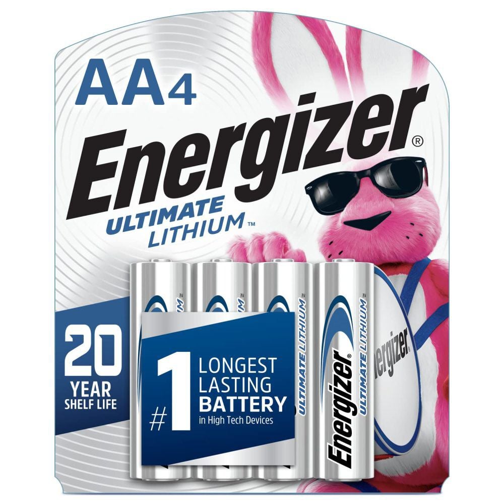 Energizer 1.5V AA Non-Rechargeable Lithium Battery 4pk, large image number 1