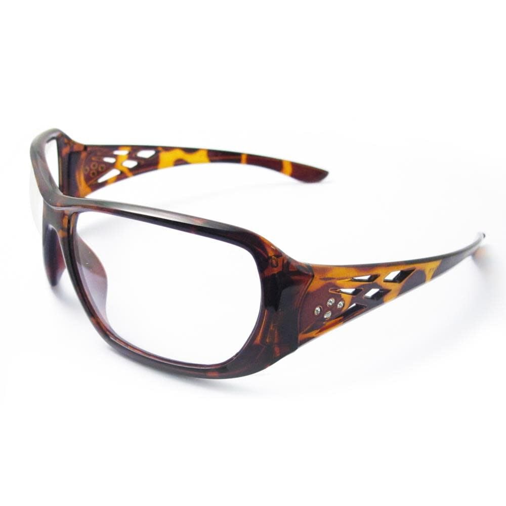 ERB Tortise Shell Clear Lens Rose Ladies Protective Eyewear – 17956