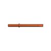 Brunner and Lay 1 1/4in x 6in Red Hex Shank Narrow Chisel, small image number 2