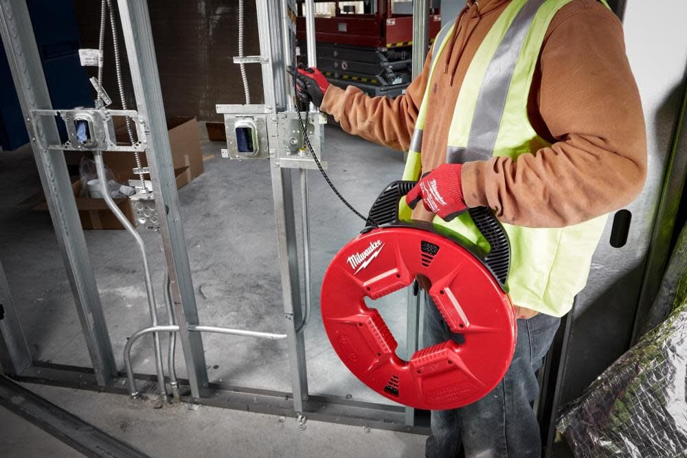 Milwaukee 200 Ft Polyester Fish Tape With Non Conductive Tip 48 22 4167 - Image 9