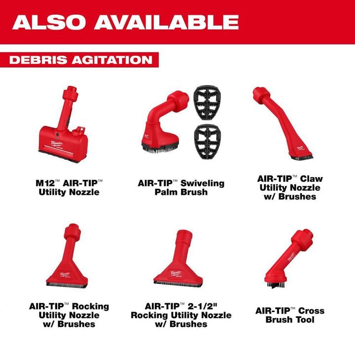 Milwaukee M12 AIR-TIP Utility Nozzle (Bare Tool), large image number 8