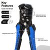 Klein Tools Self-Adjusting Wire Stripper/Cutter, small image number 2