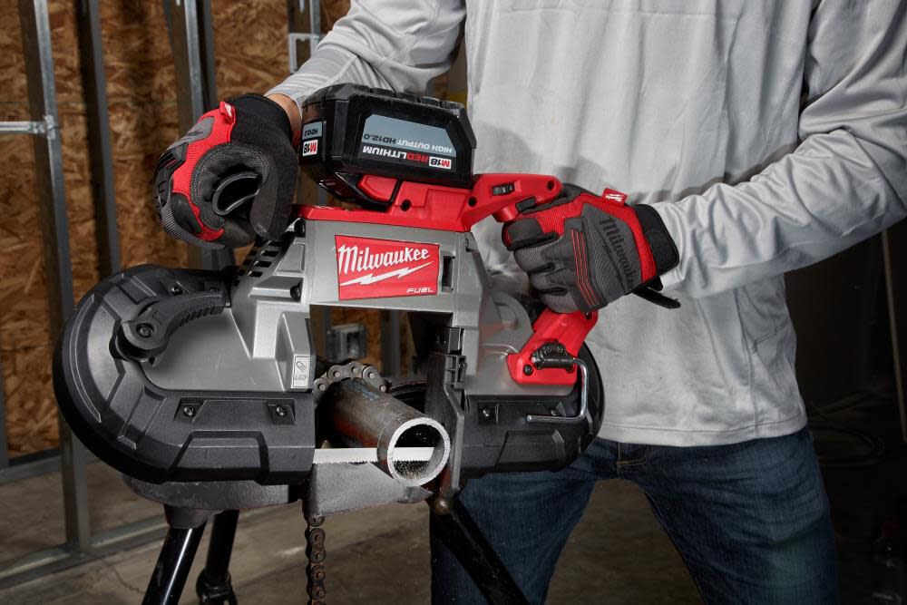 Compact band saw blades store