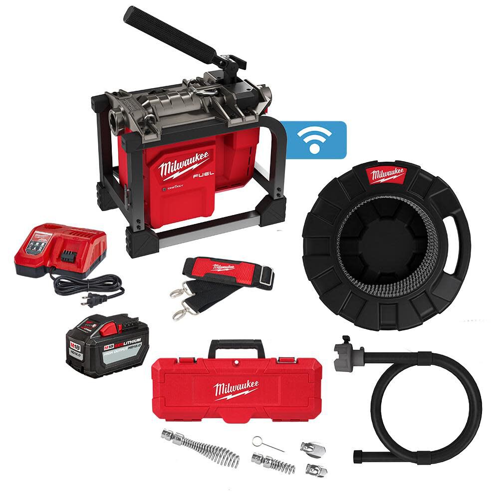 Milwaukee M18 FUEL Sectional Machine with 5/8inch Cable, large image number 25