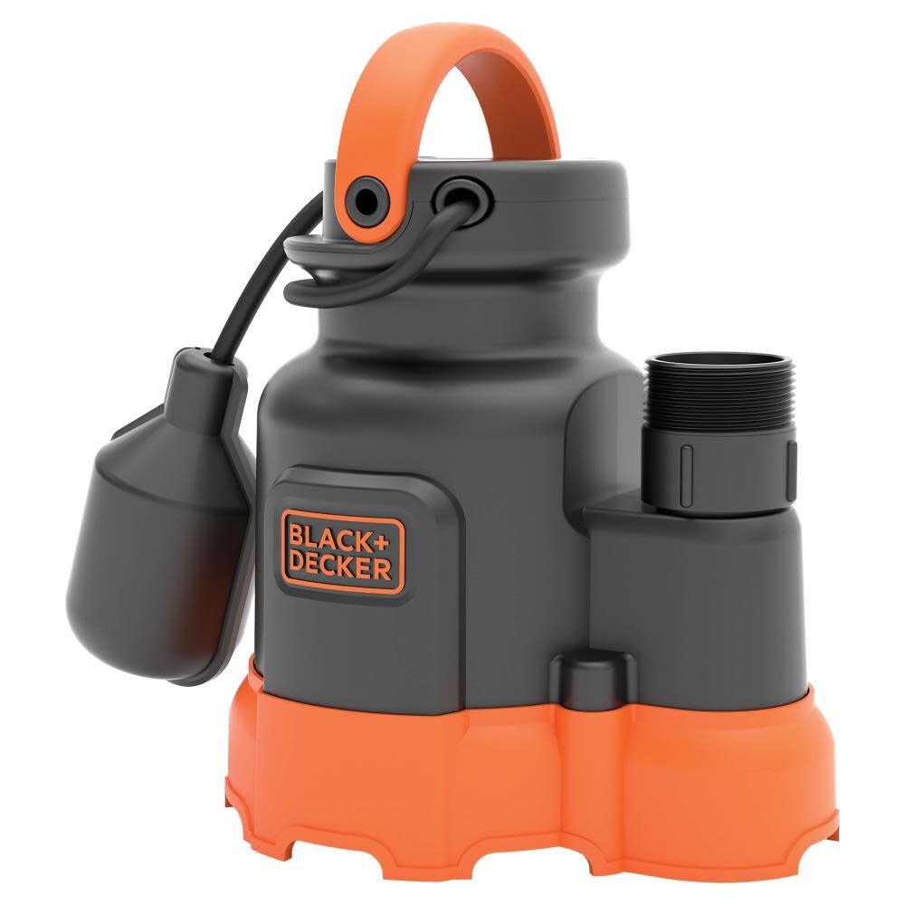 Black and Decker 1/3 HP Submersible Sump Pump – BXWP62300