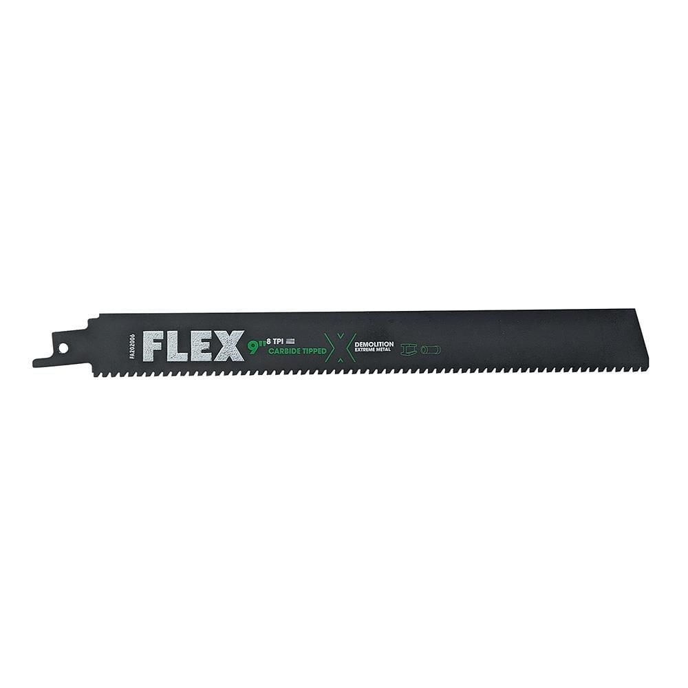 FLEX 9-In Carbide Reciprocating Saw Blade, large image number 1