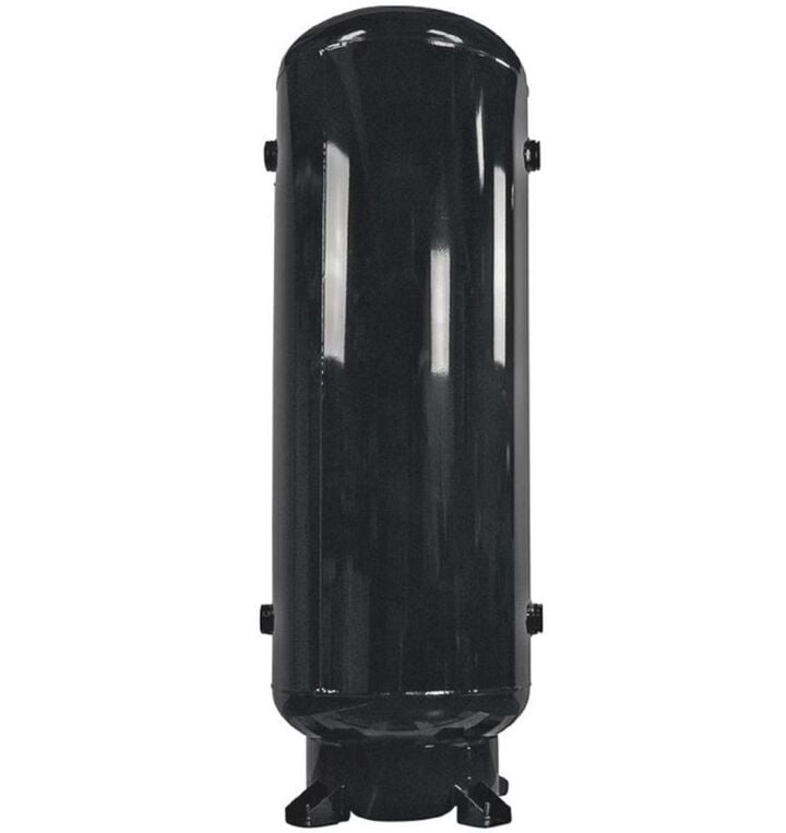 Industrial Air Receiver Tank 120 Gallon Vertical ASME 24 in Diameter with Lift Hook