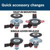 Bosch X LOCK Angle Grinder 6in with No Lock-On Paddle Switch, small image number 5