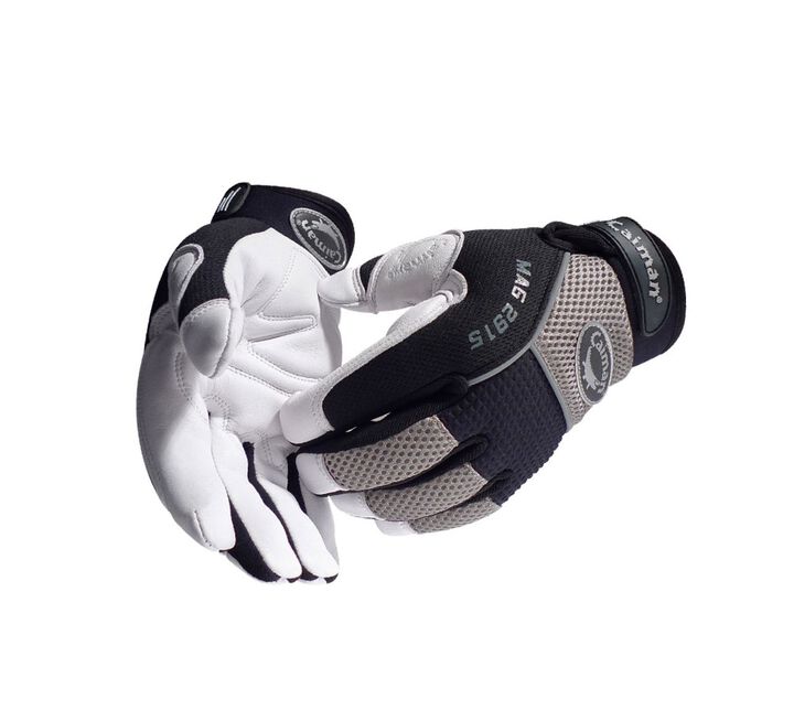 Protective Industrial Products Caiman MAG Gray/White Leather Cold Gloves 1 Pair, large image number 2