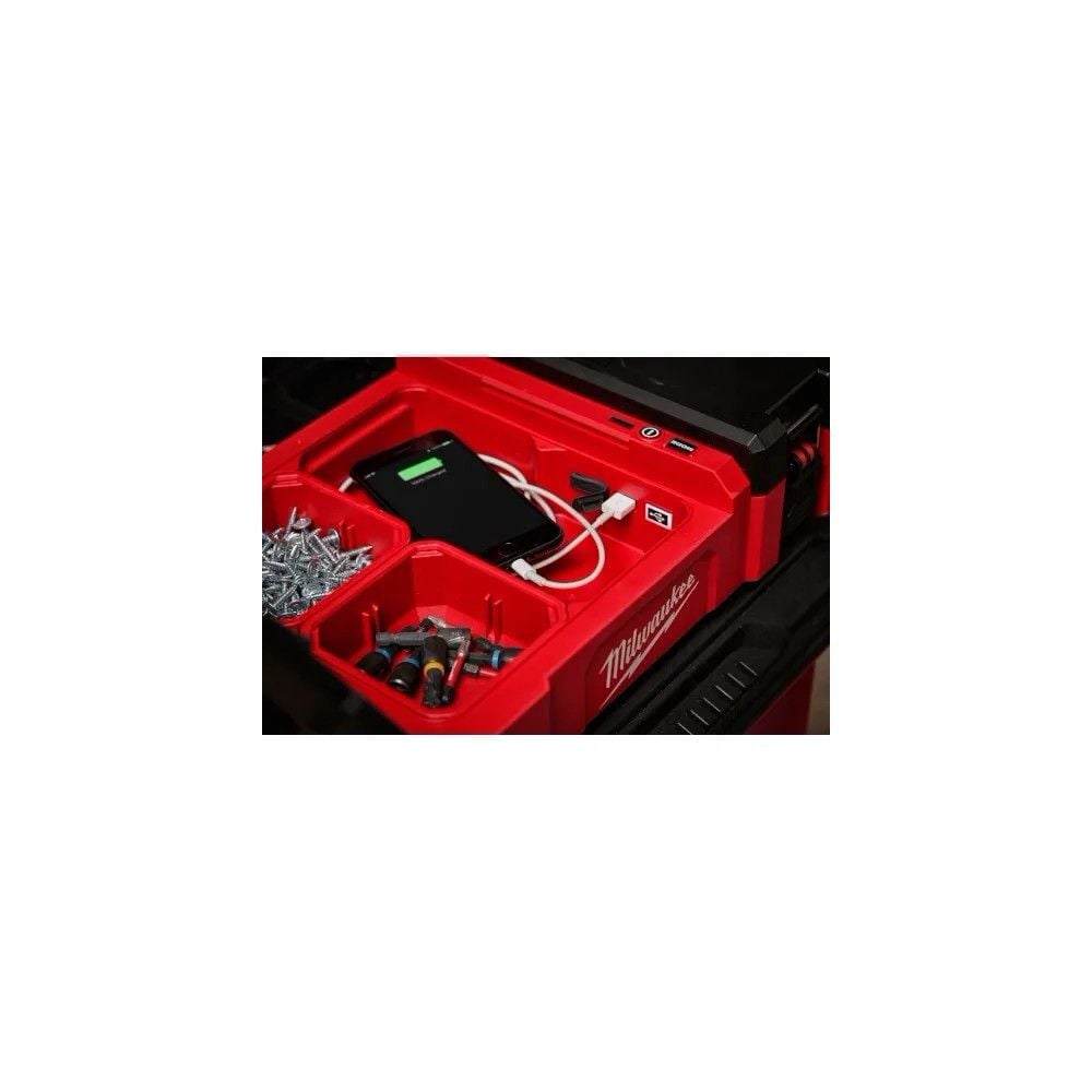 Milwaukee M12 FUEL 2-Tool Combo Kit, M12 Packout Flood Light with USB Bundle, large image number 16