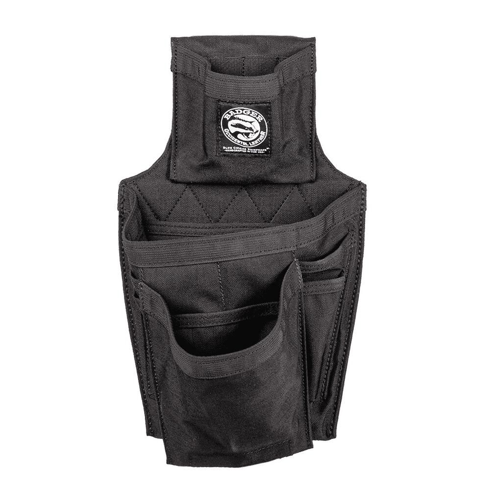 Badger Tool Belts Carpenter Fastener Bag, Black - 441130