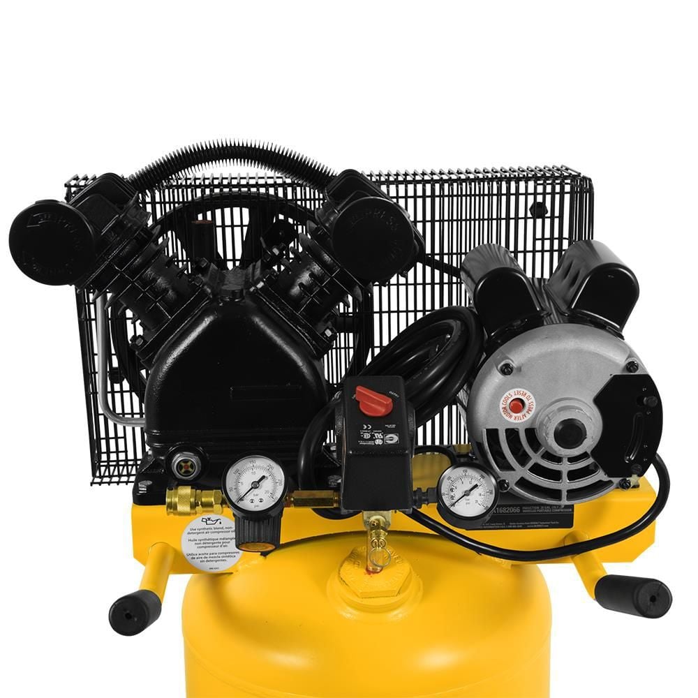 DEWALT 20 Gallon Portable 155 PSI Electric Vertical Air Compressor, large image number 2