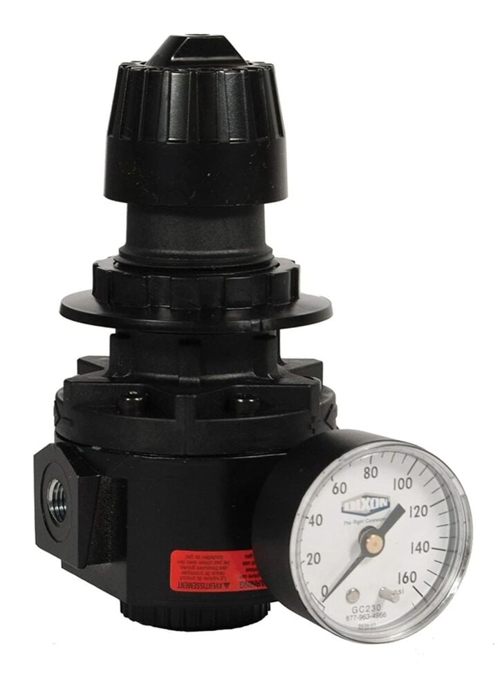 Dixon Valve and Coupling Wilkerson FRL's R26 Standard Regulator with Gauge 148 SCFM 3/8in, large image number 1