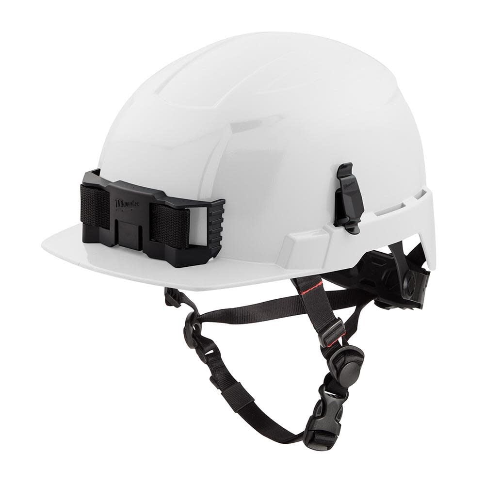 Milwaukee White Front Brim Helmet with BOLT Class E, large image number 5