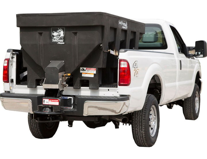 Buyers Products Company SaltDogg 1.5 Cubic Yard Electric Poly Hopper Spreader