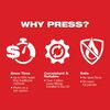 Milwaukee 1/4 Inch ZoomLock MAX Press Jaw for M18 FORCE LOGIC Press Tools, small image number 4