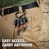Milwaukee Bit Holder with Carabiner, 5 Piece, small image number 2
