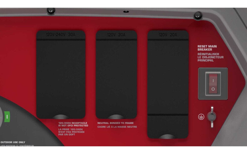 Briggs and Stratton Q6500 6500 Watt Gas Powered 50 State Inverter Generator with CO Guard, large image number 6